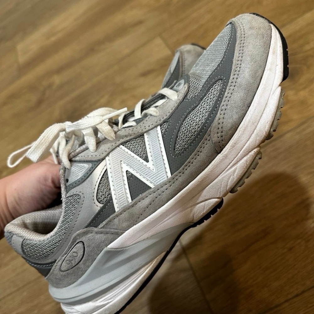 New Balance Gray and White Athletic Shoes 990 women’s 10.5